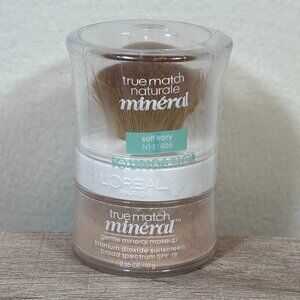 L'OREAL True Match Mineral Powder Foundation Makeup SOFT IVORY N1-2 /456